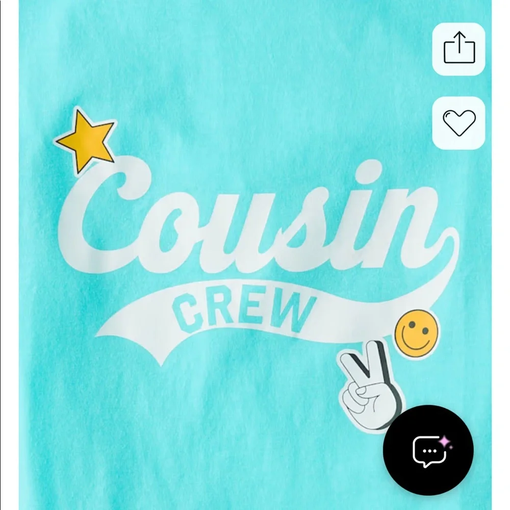 Children’s Place Cousin Crew t shirt